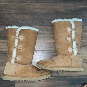 UGG Tall Boots with Buttons!